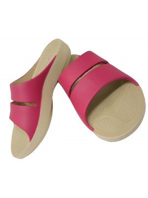 Beige + Fuchsia